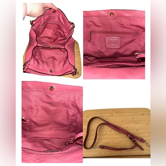 Coach Shoulder Bag in Rose Pink - Picture 12 of 12
